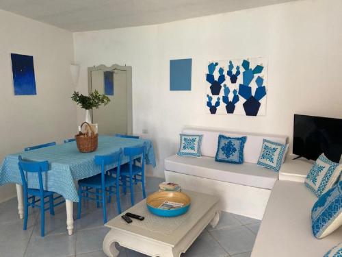 Χώρος καθιστικού στο SUL MARE SARDEGNA VILLA CLITIA