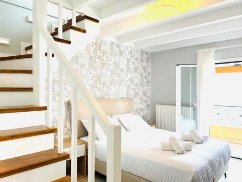 Postel nebo postele na pokoji v ubytování Green Horizon 3 BR House with Sea View
