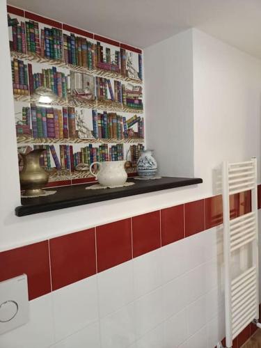 Biblioteca en el departamento