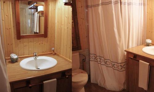 Ένα μπάνιο στο Casas de Madera Los Molinos