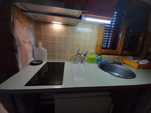 Η κουζίνα ή μικρή κουζίνα στο Cosy Cottage on Avala Mountain