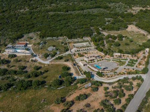 Letecký snímek ubytování Piedra Villa