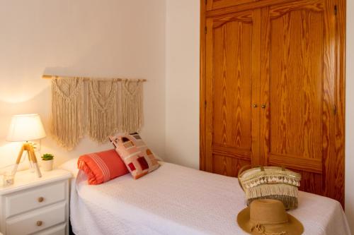 Posteľ alebo postele v izbe v ubytovaní Apartamento puerto de Jávea Esmeralda home