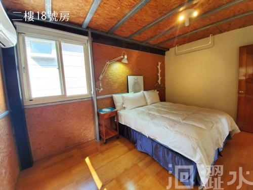 Cama o camas de una habitación en 日月潭洄澀水包棟民宿