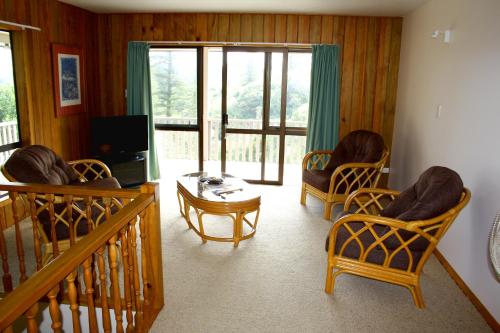 Zona d'estar a The Crest Apartments