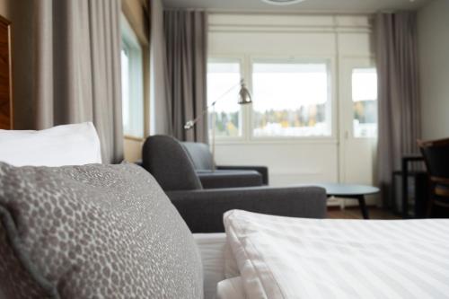 Posezení v ubytování Finlandia Hotel Alba