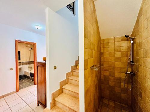 Koupelna v ubytování Villa Sara y Sebas