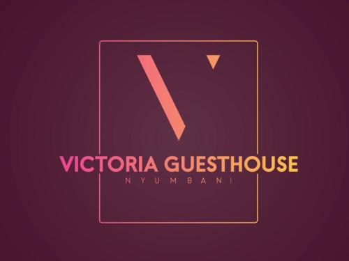 a logo for the victoria guitschriftitschriftriftyrkan at Victoria guest house Nyumbani in Tzaneen