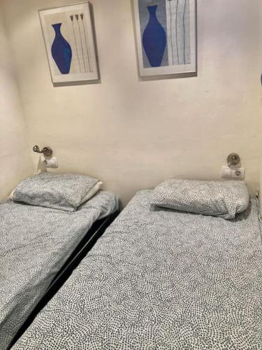 Postel nebo postele na pokoji v ubytování AlquilerSalou Estudio 1-10