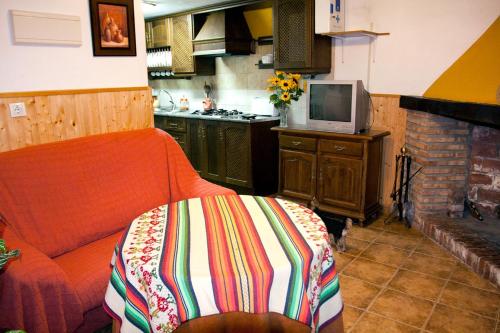 Kuchyň nebo kuchyňský kout v ubytování Apartamento Orán 1