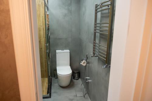Koupelna v ubytování Leon Hotel Spa Ganja
