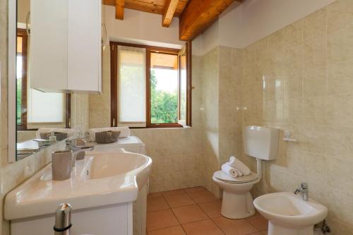 Ванная комната в Panoramic's loft Tramonto