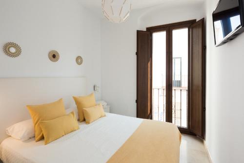 Postel nebo postele na pokoji v ubytování Veoapartment Lumbreras