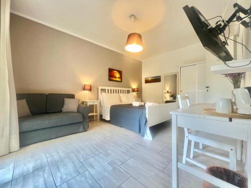 Posezení v ubytování A Casa dei Bruno B&B