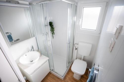 Koupelna v ubytování Veranda Mobile Home - Terra Park SpiritoS