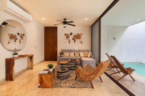 Gallery image of BajoCielo107 Lux 2BR Condo Priv Pool in Aldea Zama in Tulum