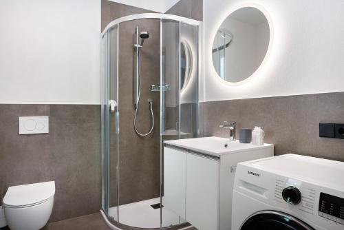 Koupelna v ubytování Haus Weinblick Apt 5
