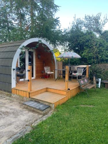 Κήπος έξω από το Railway Pod, Castlewellan