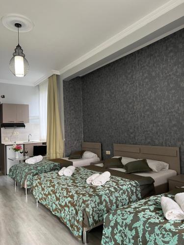 Postel nebo postele na pokoji v ubytování Guesthouse Data