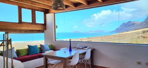 Naturlandskabet i nærheden af villaen