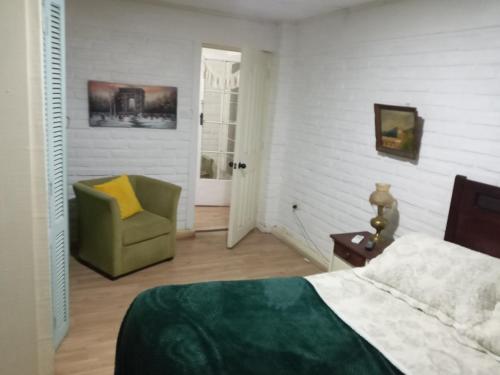 Ένα ή περισσότερα κρεβάτια σε δωμάτιο στο Casaantivero boutique,casa de huéspedes