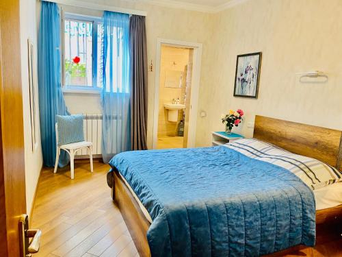 Postel nebo postele na pokoji v ubytování Eco Holiday House