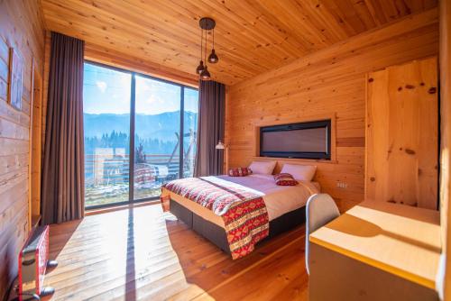 Ліжко або ліжка в номері Svaneti Countryside 2