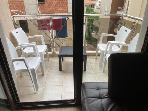 Posezení v ubytování Apartment in Becici