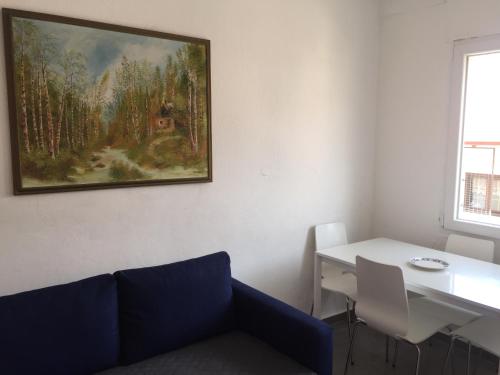 Posezení v ubytování Yves apartment