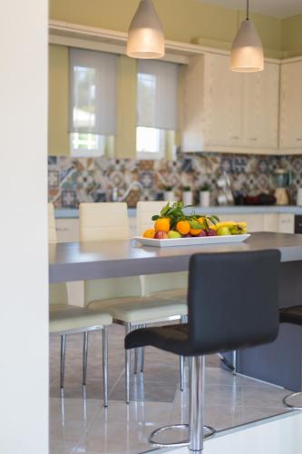 Dapur atau dapur kecil di Villa Periklis