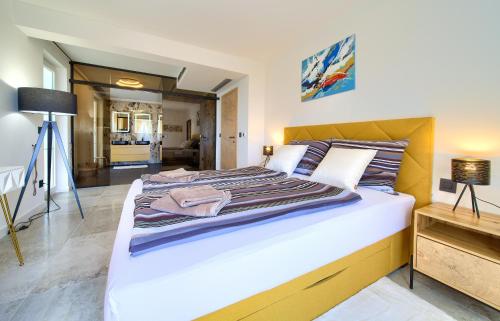 Postel nebo postele na pokoji v ubytování Rooms Salvia