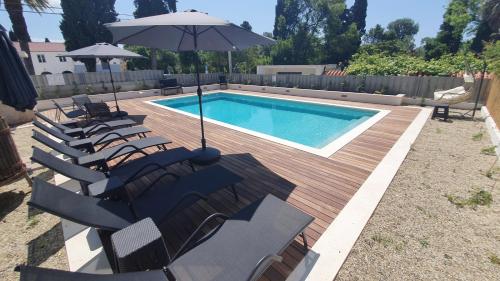 Apartment in Kastel Luksic with terrace, air conditioning, W-LAN, washing machine 5107-2