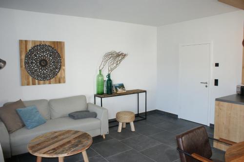 Ruang duduk di Dock2Apartment Rügen Whg 3 großer Balkon, ruhige Lage