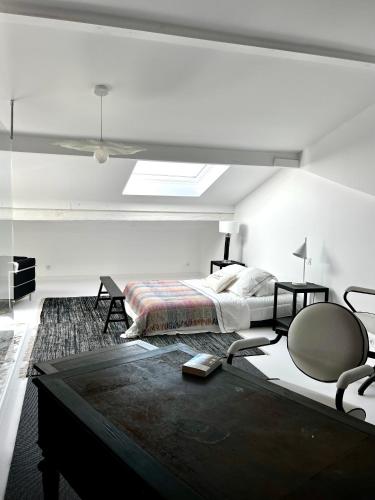 Très bel appartement type loft avec terrasse, quartier Saint-Augustin à Bordeaux