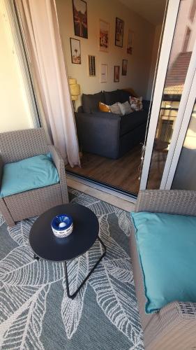 Posezení v ubytování Bandol and Beach pour 2 à 3 personnes
