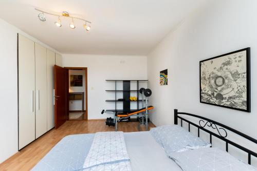 Postel nebo postele na pokoji v ubytování House Mirjana