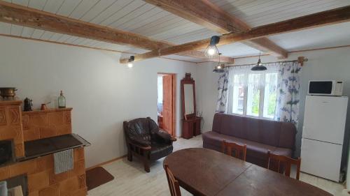 Kuchyň nebo kuchyňský kout v ubytování Wierzchowina Relax & Reset