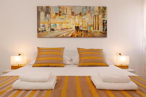 Postel nebo postele na pokoji v ubytování Modern 2-Bed Apt, Late check in available