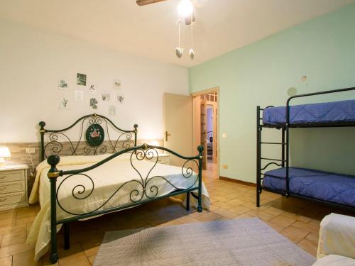Katil atau katil-katil dalam bilik di Apartment Pier by Interhome