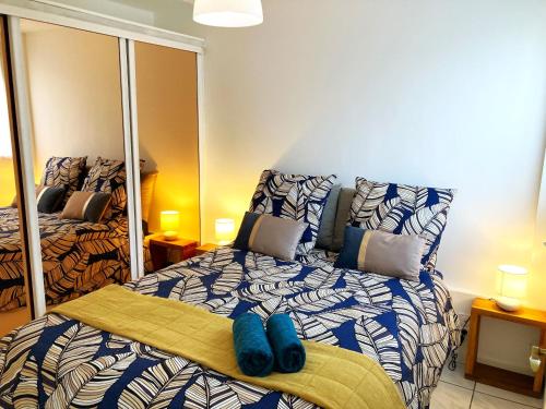 Blue Summer Vibes Appartement for 4P, AC, terrace, parking, beach at 50m, SPA access -6