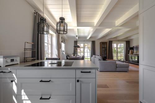 Dapur atau dapur kecil di Engels Cottage