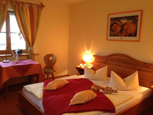 Hotel Waltraud Garniにあるベッド