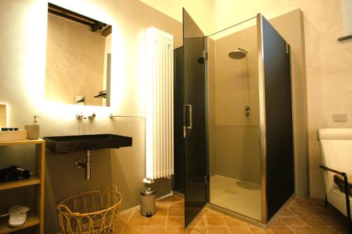 Ένα μπάνιο στο Badia Giulia Prestigious Historical B&B, Camaiore - Adults Only - No Pets
