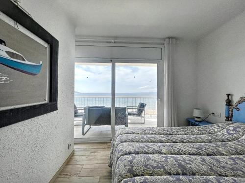 Postel nebo postele na pokoji v ubytování Alexandra 1 era linea de Mar, Fantastico Piso tota