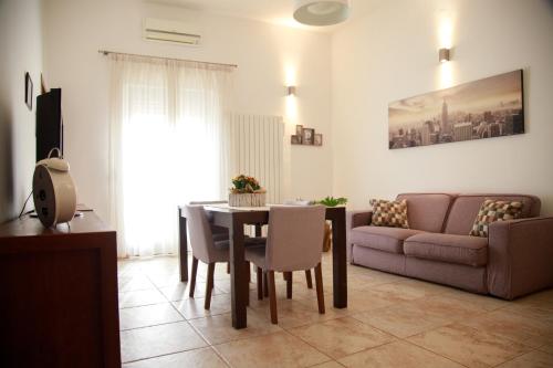 Χώρος καθιστικού στο Residenza Le Chianche