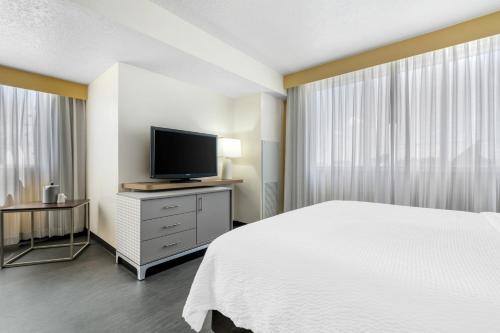 Télévision ou salle de divertissement dans l'établissement Holiday Inn Orlando International Dr-ICON by IHG