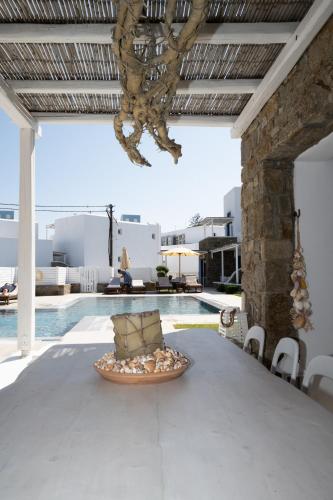 Blue, White and Grey Suites