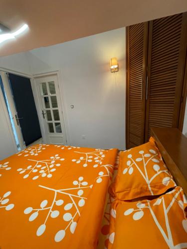 Postel nebo postele na pokoji v ubytování EVE HOME