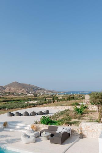 Un paisaje natural cerca de la villa
