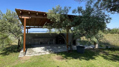 Κήπος έξω από το Villa Ilyos